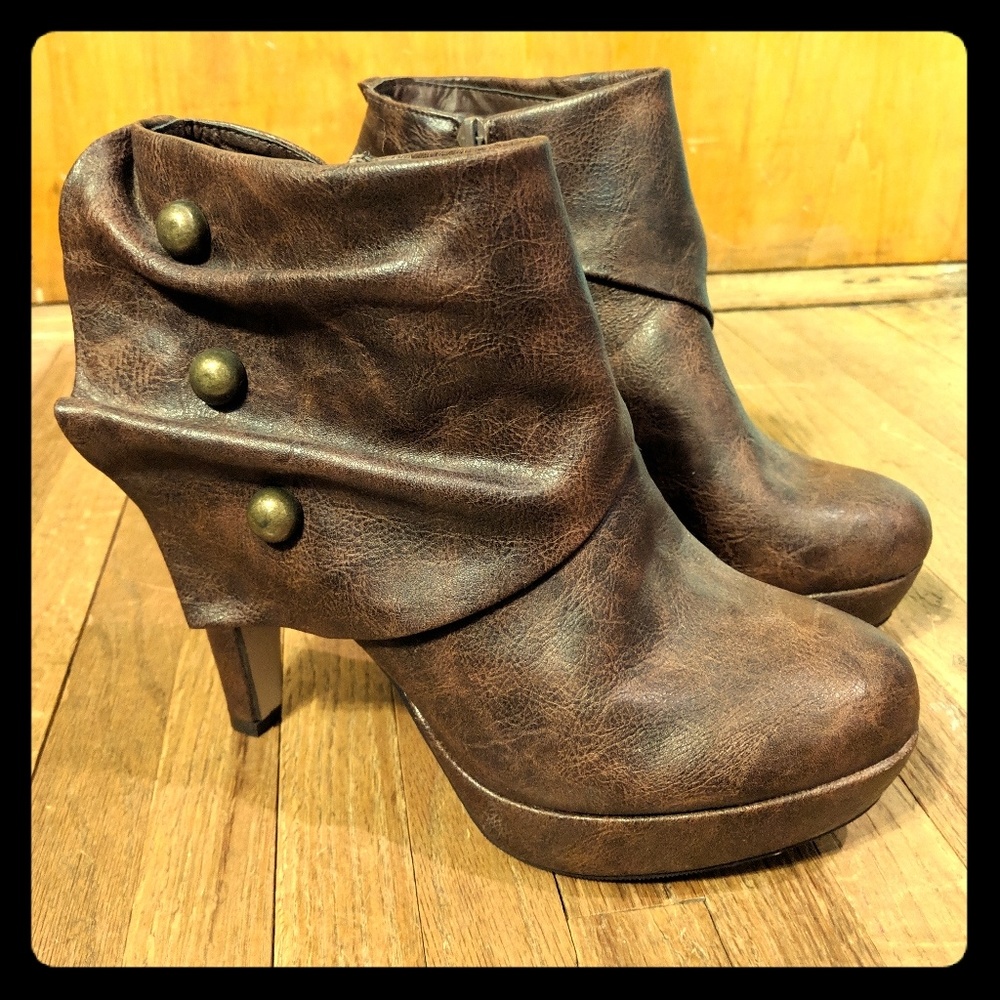 Madden Girl Heeled Booties